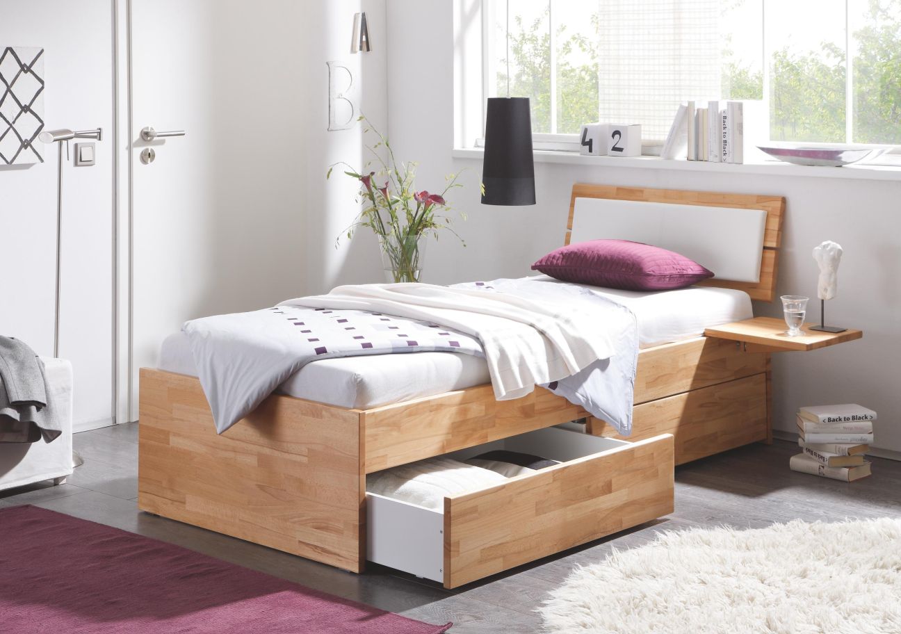 Bettrahmen und Polsterbetten - schlofguat, Richtig liegen & Schlafen